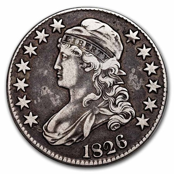1826 Capped Bust Half Dollar XF 1826 Capped Bust Half Dollar XF